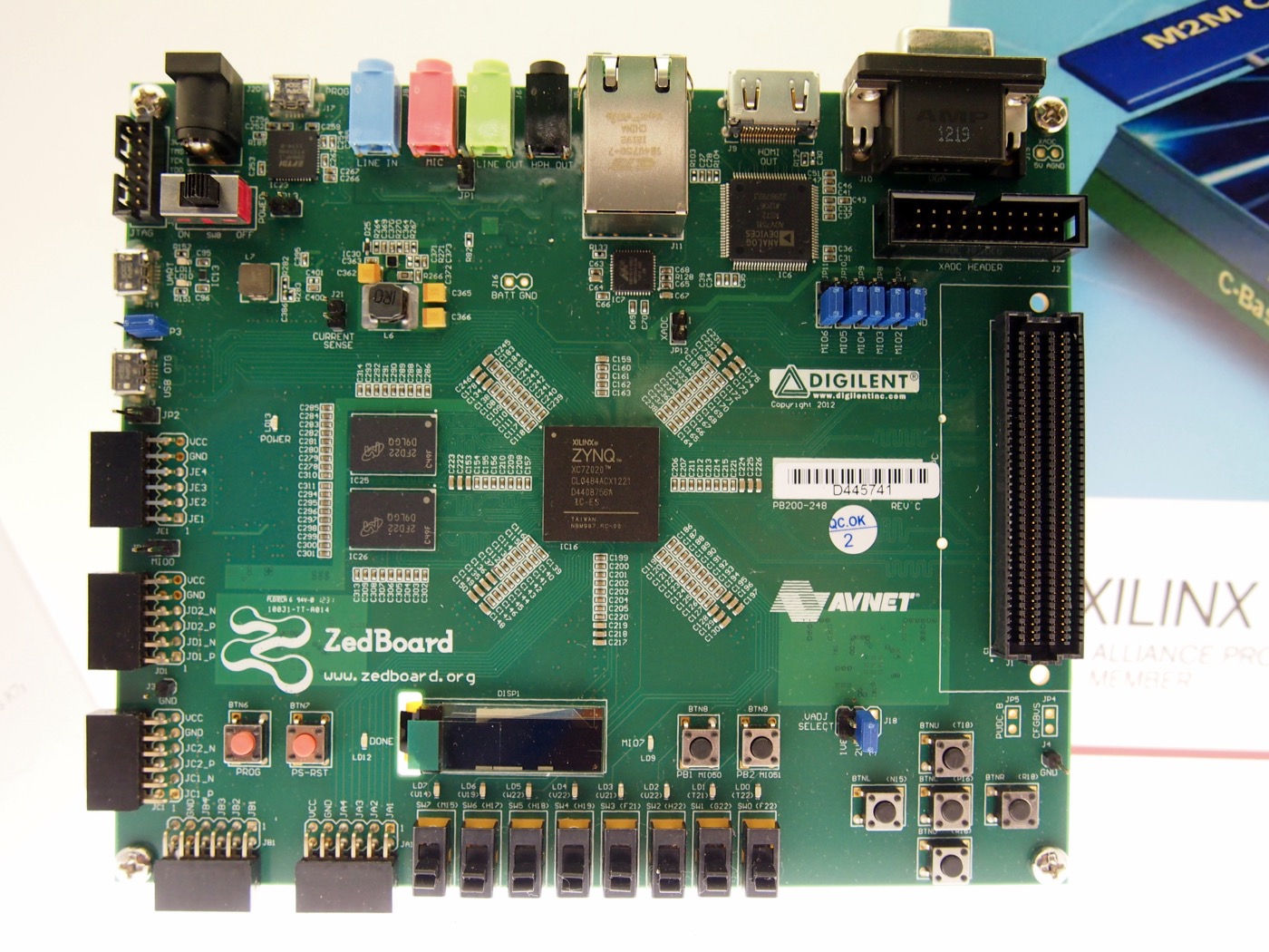 Xilinx ZedBoard Zynq developer board